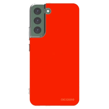 Picasee silikonový průhledný obal pro Samsung Galaxy S22+ 5G - Maranello Red