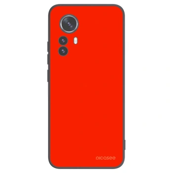 Picasee silikonový černý obal pro Xiaomi 12 Pro - Maranello Red