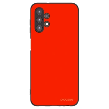 Picasee silikonový černý obal pro Samsung Galaxy A13 4G A135 - Maranello Red