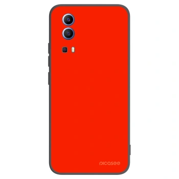 Picasee silikonový černý obal pro Vivo Y52 5G - Maranello Red