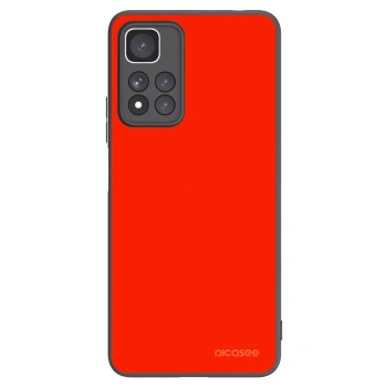 Picasee silikonový černý obal pro Xiaomi Redmi Note 11 Pro+ 5G - Maranello Red
