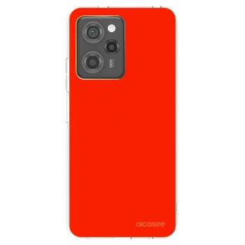Picasee silikonový černý obal pro Xiaomi Poco X5 Pro - Maranello Red