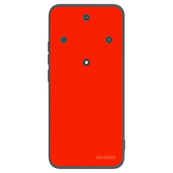 Picasee silikonový černý obal pro Honor Magic5 Lite 5G - Maranello Red