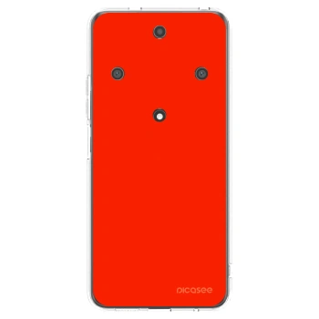 Picasee silikonový průhledný obal pro Honor Magic5 Lite 5G - Maranello Red