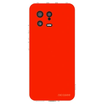 Picasee silikonový průhledný obal pro Xiaomi 13 - Maranello Red