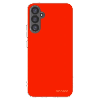 Picasee silikonový průhledný obal pro Samsung Galaxy A34 5G A346B - Maranello Red