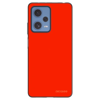 Picasee silikonový černý obal pro Xiaomi Redmi Note 12 Pro 5G - Maranello Red