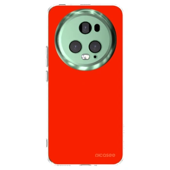 Picasee silikonový průhledný obal pro Honor Magic5 Pro - Maranello Red