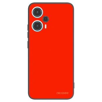 Picasee silikonový černý obal pro Xiaomi Poco F5 - Maranello Red