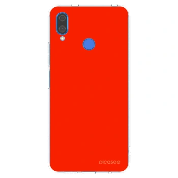 Picasee silikonový průhledný obal pro Huawei Nova 3i - Maranello Red