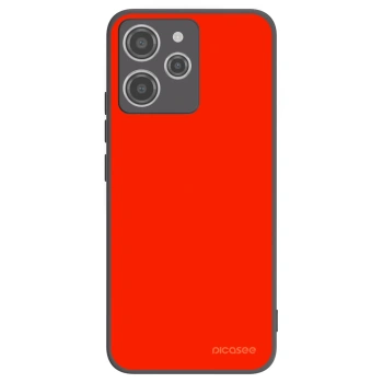 Picasee silikonový černý obal pro Xiaomi Redmi 12 4G - Maranello Red