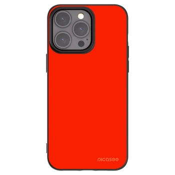 Picasee silikonový černý obal pro Apple iPhone 15 Pro Max - Maranello Red
