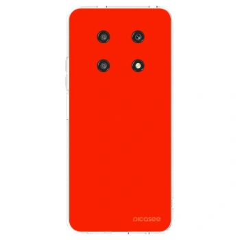 Picasee silikonový průhledný obal pro Honor Magic4 Lite 5G - Maranello Red