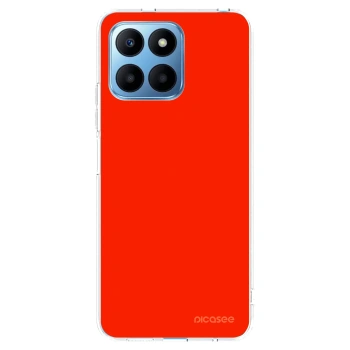 Picasee silikonový průhledný obal pro Honor 70 Lite - Maranello Red
