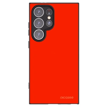 Picasee silikonový černý obal pro Samsung Galaxy S24 Ultra S928B 5G - Maranello Red