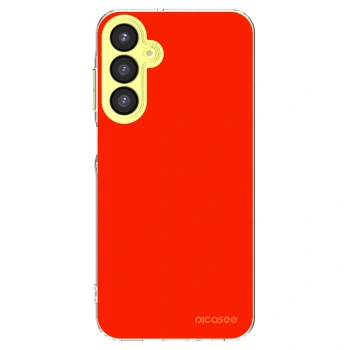 Picasee silikonový průhledný obal pro Samsung Galaxy A25 A256B 5G - Maranello Red