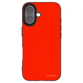 Picasee silikonový černý obal pro Apple iPhone 16 - Maranello Red