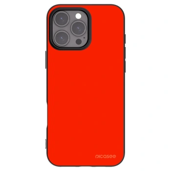 Picasee silikonový černý obal pro Apple iPhone 16 Pro Max - Maranello Red