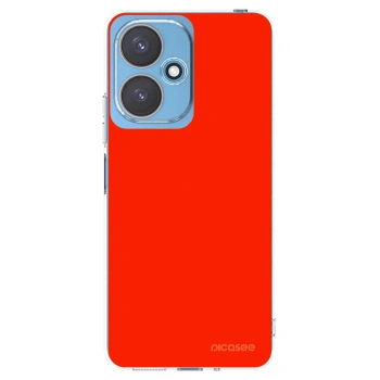 Picasee silikonový průhledný obal pro Xiaomi Redmi 13C 5G - Maranello Red