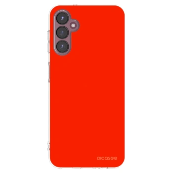 Picasee silikonový průhledný obal pro Samsung Galaxy A05s A057G - Maranello Red