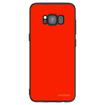 Picasee silikonový černý obal pro Samsung Galaxy S8 G950F - Maranello Red