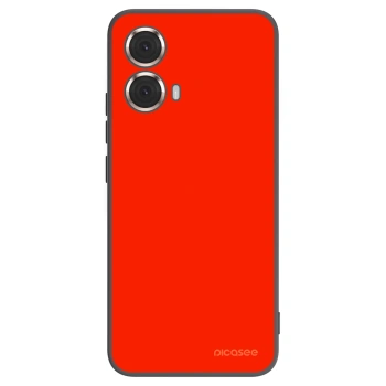 Picasee silikonový černý obal pro Motorola Moto G85 - Maranello Red