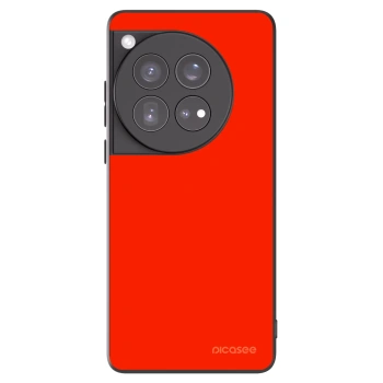Picasee silikonový černý obal pro OnePlus 12 5G - Maranello Red