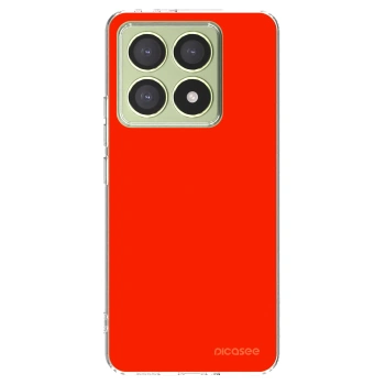 Picasee silikonový průhledný obal pro Xiaomi 14T - Maranello Red