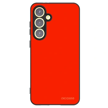 Picasee silikonový černý obal pro Samsung Galaxy S24 FE S721B - Maranello Red
