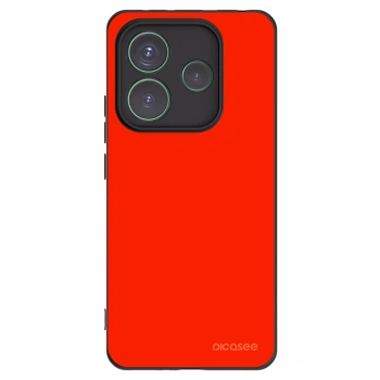 Picasee silikonový černý obal pro Xiaomi Redmi Note 14 5G - Maranello Red