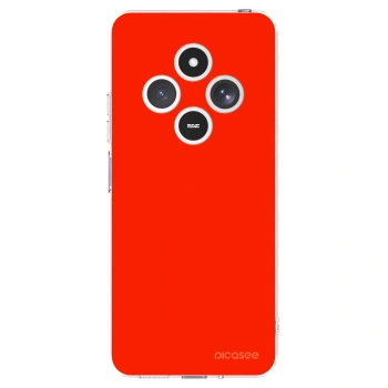 Picasee silikonový průhledný obal pro Xiaomi Redmi 14C - Maranello Red