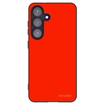 Picasee silikonový černý obal pro Samsung Galaxy S25 5G - Maranello Red