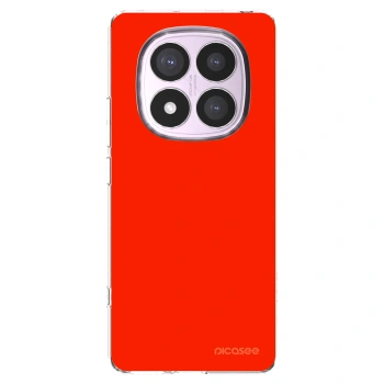 Picasee silikonový průhledný obal pro Xiaomi Redmi Note 14 Pro 4G - Maranello Red