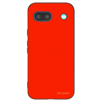 Picasee silikonový černý obal pro Google Pixel 8a - Maranello Red