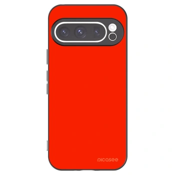 Picasee silikonový černý obal pro Google Pixel 9 Pro - Maranello Red