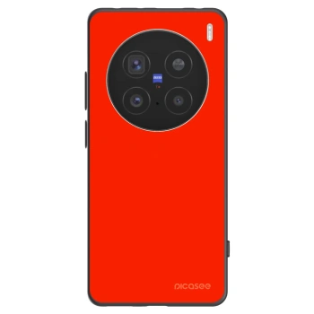 Picasee silikonový černý obal pro Vivo X200 Pro - Maranello Red