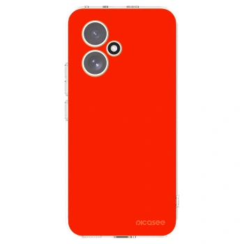 Picasee silikonový průhledný obal pro Honor 400 5G - Maranello Red