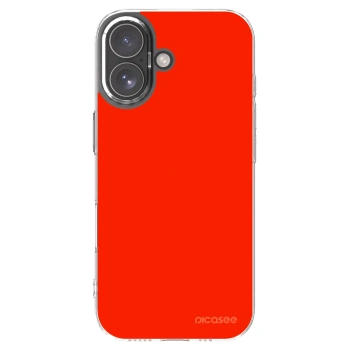 Picasee silikonový průhledný obal pro Apple iPhone 17 - Maranello Red