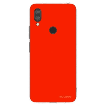 Picasee silikonový průhledný obal pro Xiaomi Redmi 7 - Maranello Red