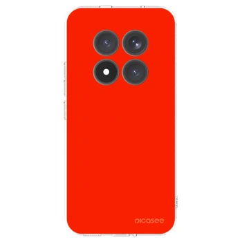 Picasee silikonový průhledný obal pro Xiaomi Redmi Note 15 Pro+ - Maranello Red