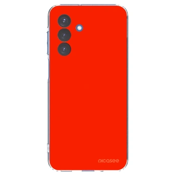 Picasee silikonový průhledný obal pro Samsung Galaxy A17 5G - Maranello Red