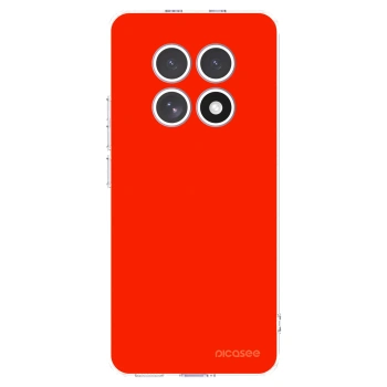 Picasee silikonový průhledný obal pro Xiaomi Redmi Note 15 - Maranello Red