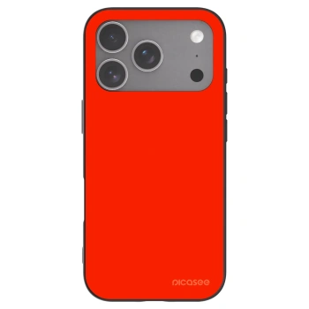 Picasee silikonový černý obal pro Apple iPhone 18 Pro - Maranello Red