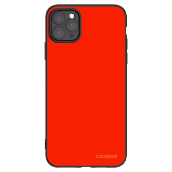 Picasee silikonový černý obal pro Apple iPhone 11 Pro Max - Maranello Red