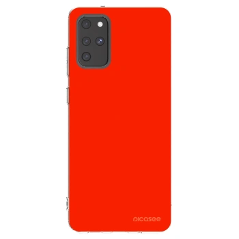 Picasee silikonový průhledný obal pro Samsung Galaxy S20+ G985F - Maranello Red