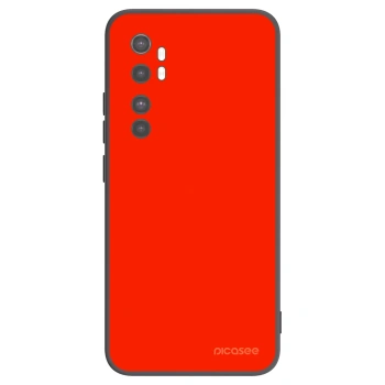 Picasee silikonový černý obal pro Xiaomi Mi Note 10 Lite - Maranello Red
