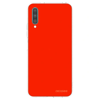 Picasee silikonový průhledný obal pro Samsung Galaxy A30s A307F - Maranello Red