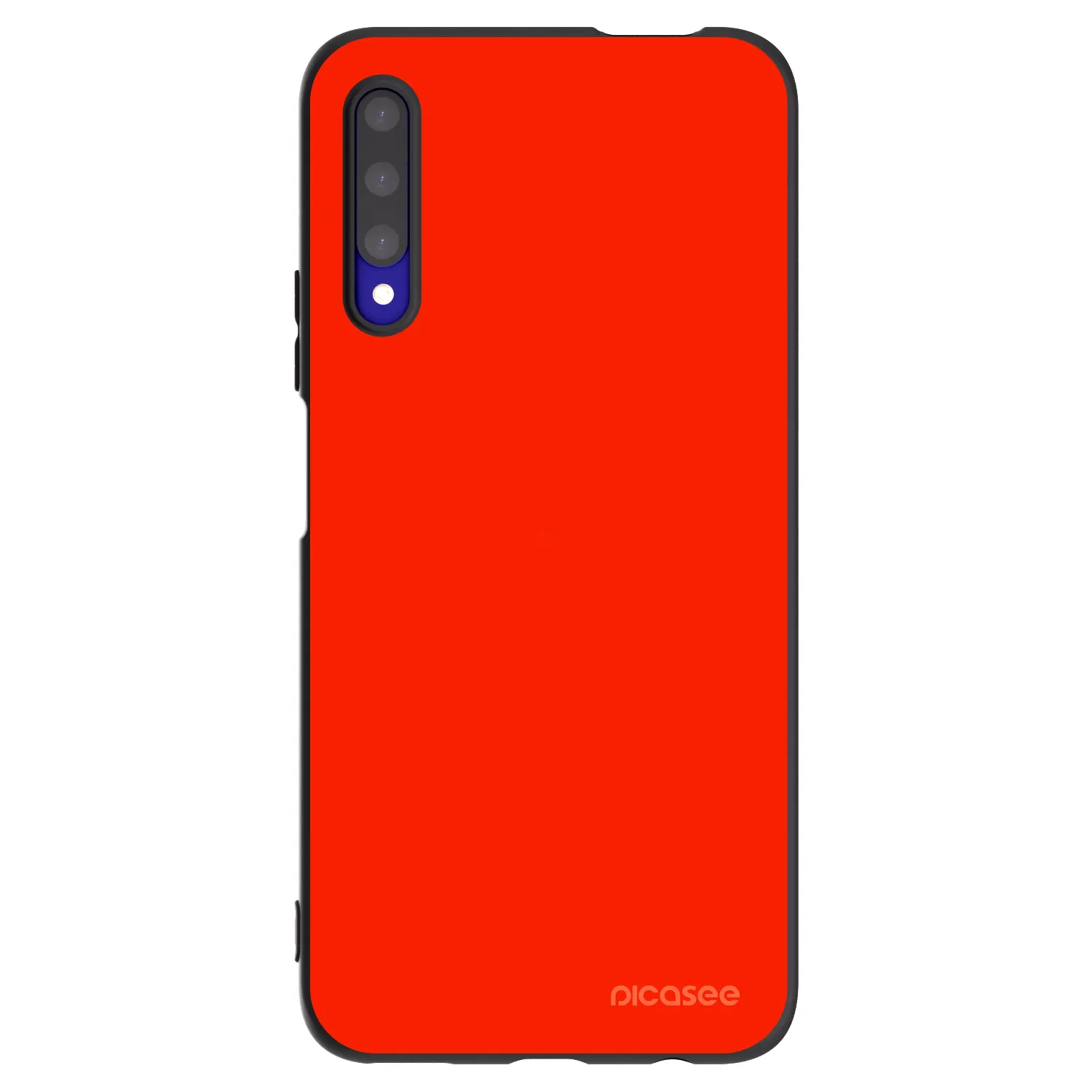Picasee silikonový černý obal pro Honor 9X Pro - Maranello Red