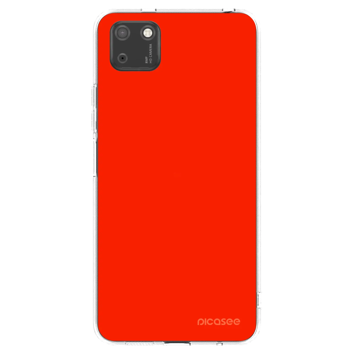 Picasee silikonový průhledný obal pro Huawei Y5P - Maranello Red