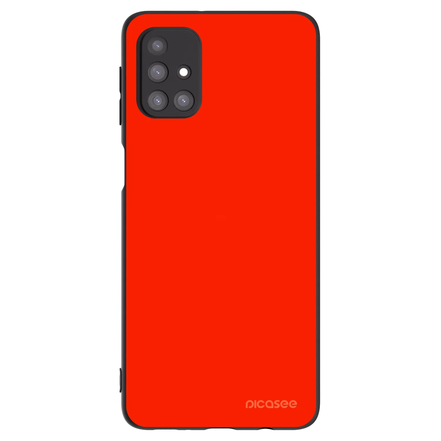 Picasee silikonový černý obal pro Samsung Galaxy M31s - Maranello Red